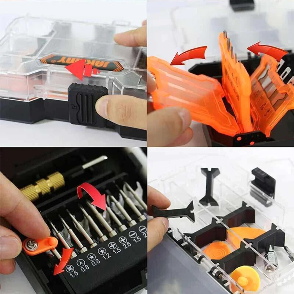 Picture of JAKEMY JM-8158 34 in 1 Multipurpose Screwdriver Set Hardware Repair Tool